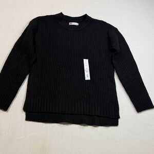 SO Black Crew Neck Sweater